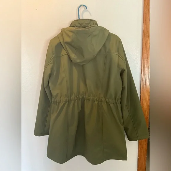 Lauren by Ralph Lauren Softshell W/ Inside Quilted Vesty Size L - Picture 7 of 8